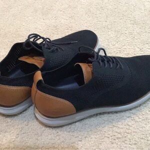 G.H. Bass & Co. Black and Brown Sneakers with Leather Accents